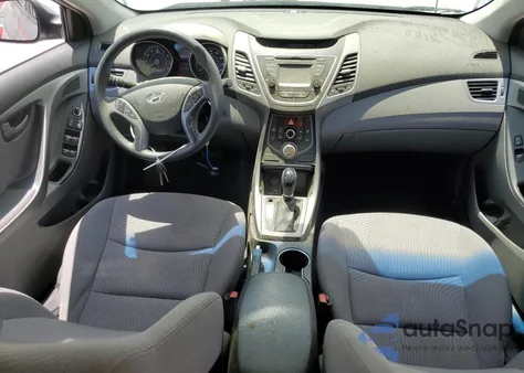 2016 Hyundai Elantra Se из США, поврежденный, VIN 5NPDH4AE0GH681950